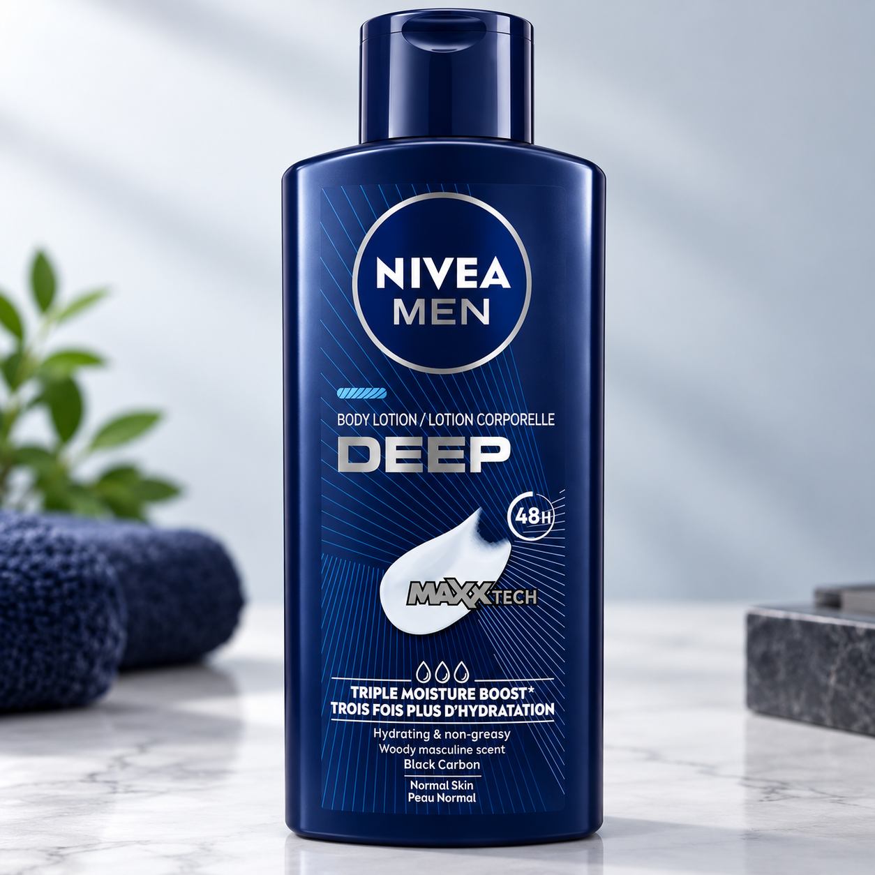 NIVEA MEN Deep Body Lotion – 48H Moisture - Image 3