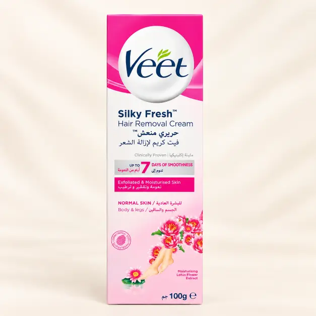 Veet Silky Fresh Hair Removal Cream β 100g πΈ - Image 3