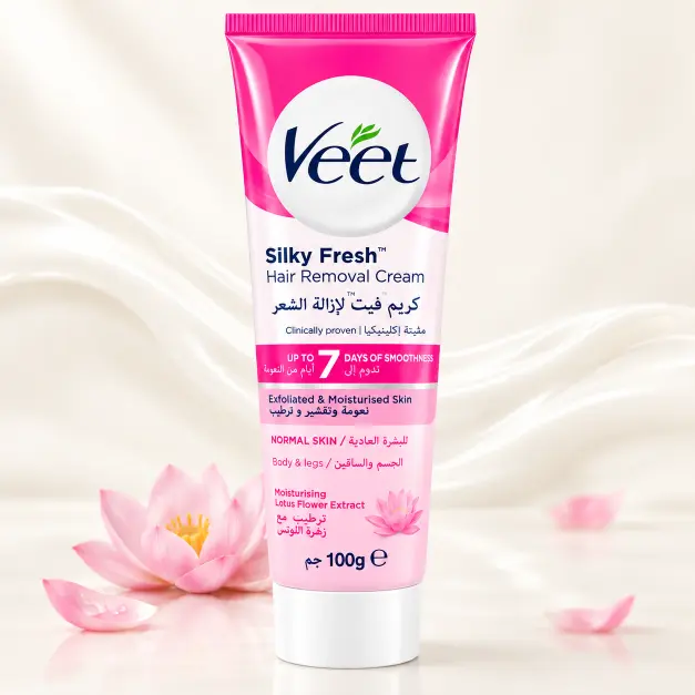 Veet Silky Fresh Hair Removal Cream β 100g πΈ - Image 5