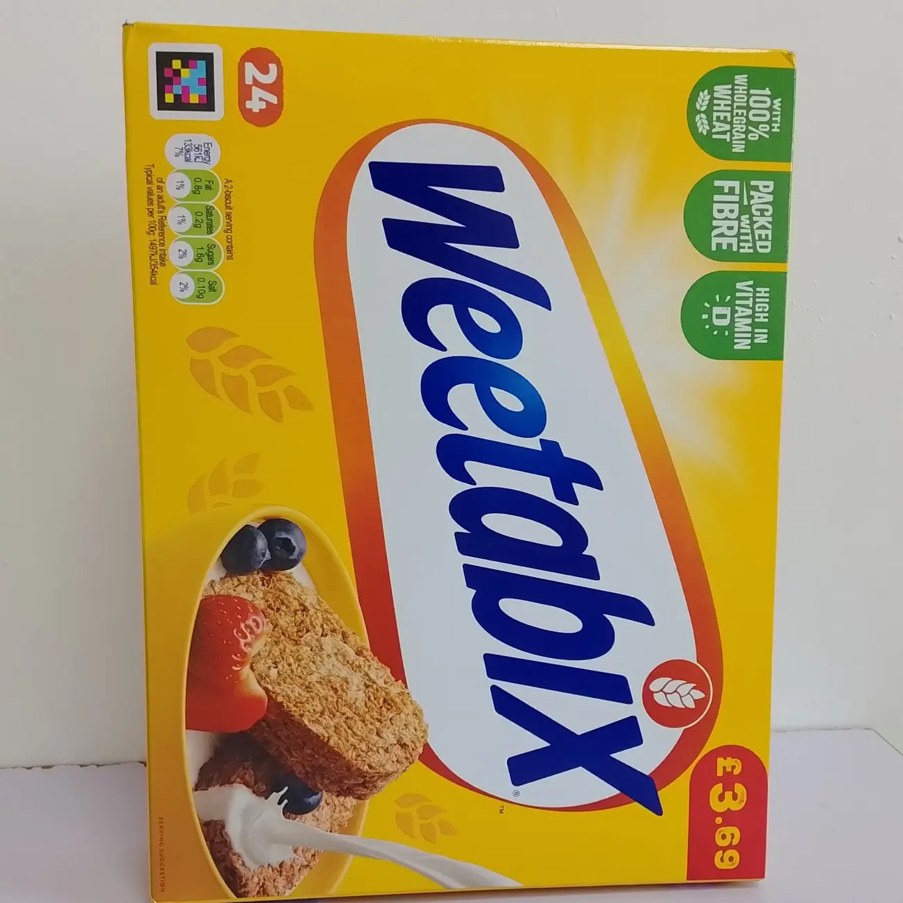 Weetabix Original Wholegrain Cereal – 24 Biscuits