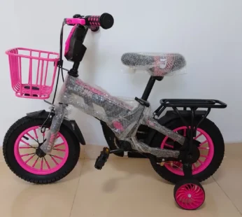 Pink & Black Kids’ Tricycle – Fun, Comfort & Little Adventures