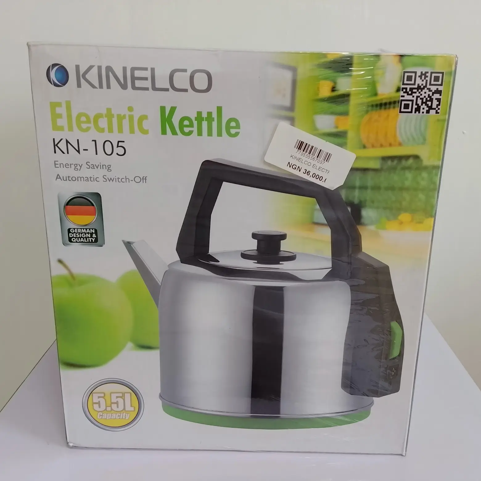 KINELCO Electric Kettle KN-105 – 5.5L
