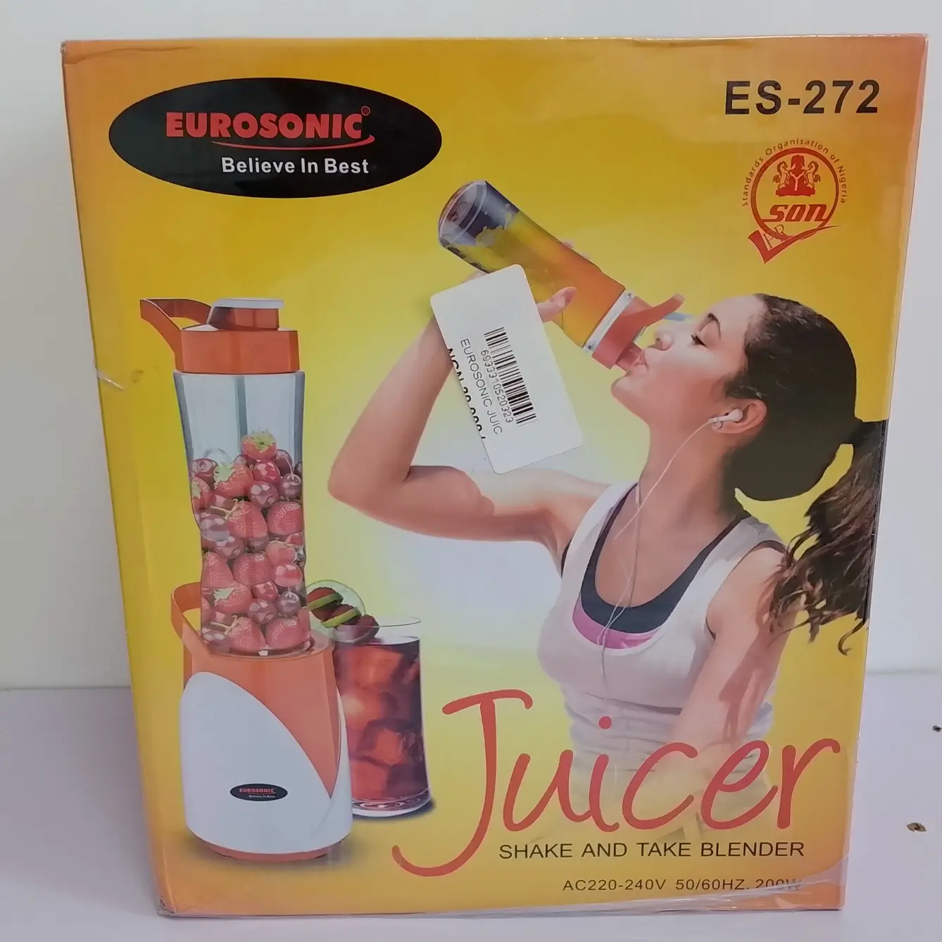 Eurosonic Juicer Shake & Take Blender – ES-272